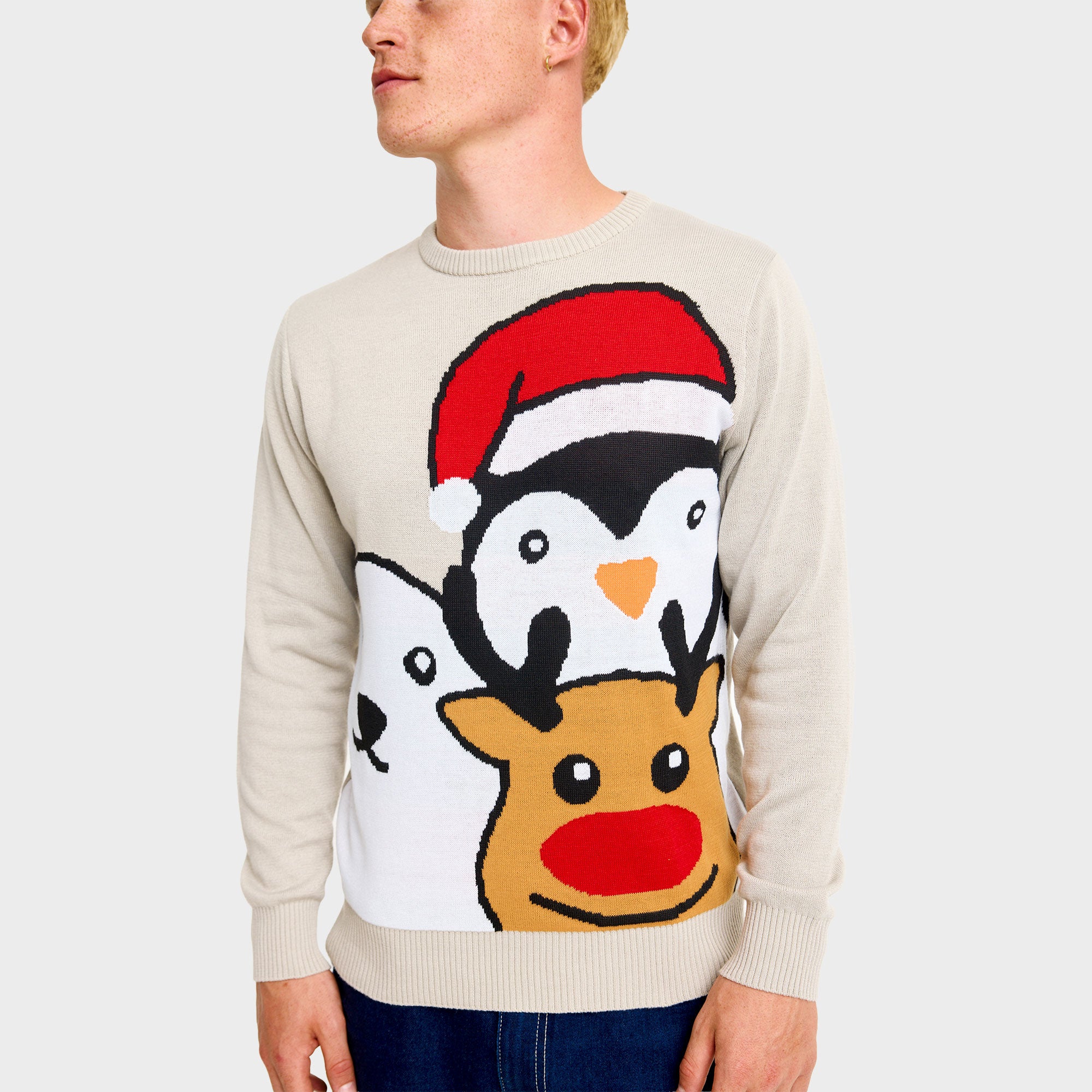 Dyrejulesweater - Herre
